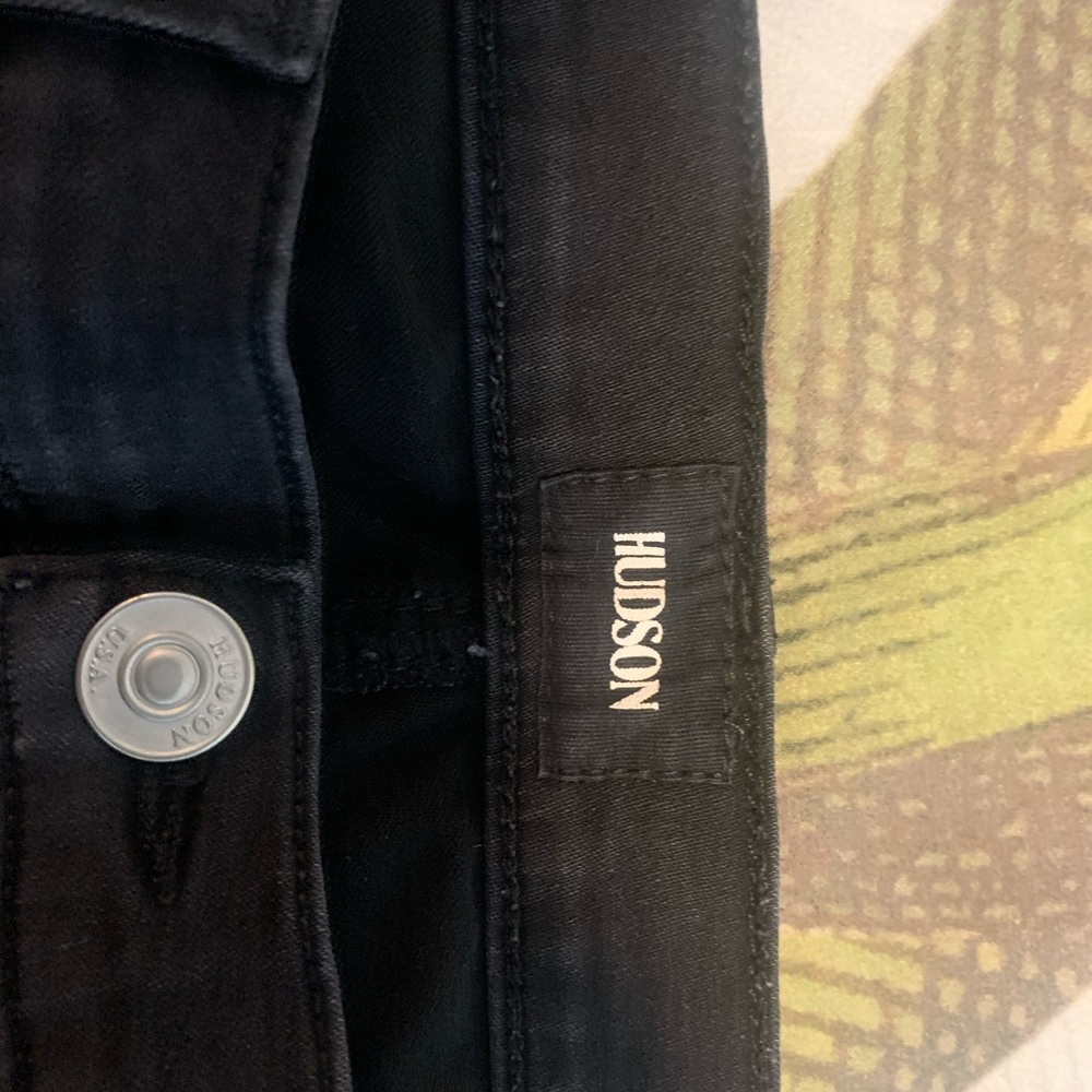 Black wash jeans